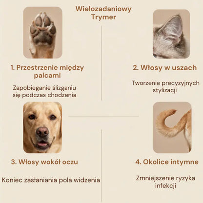 PawZeva™ Trymer do sierści